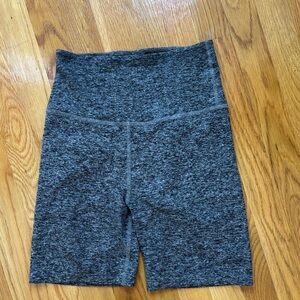 Beyond Yoga Charcoal Bike Shorts